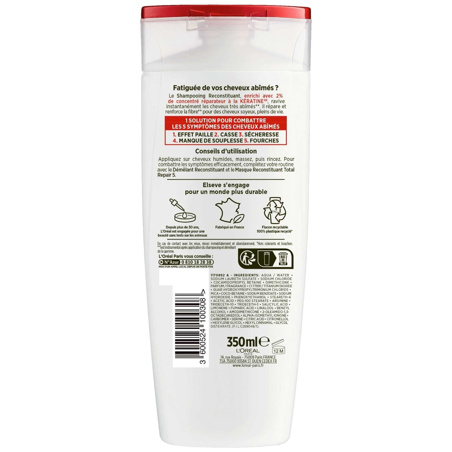 L'Oréal Paris Total Repair 5 šampon za oštećenu kosu