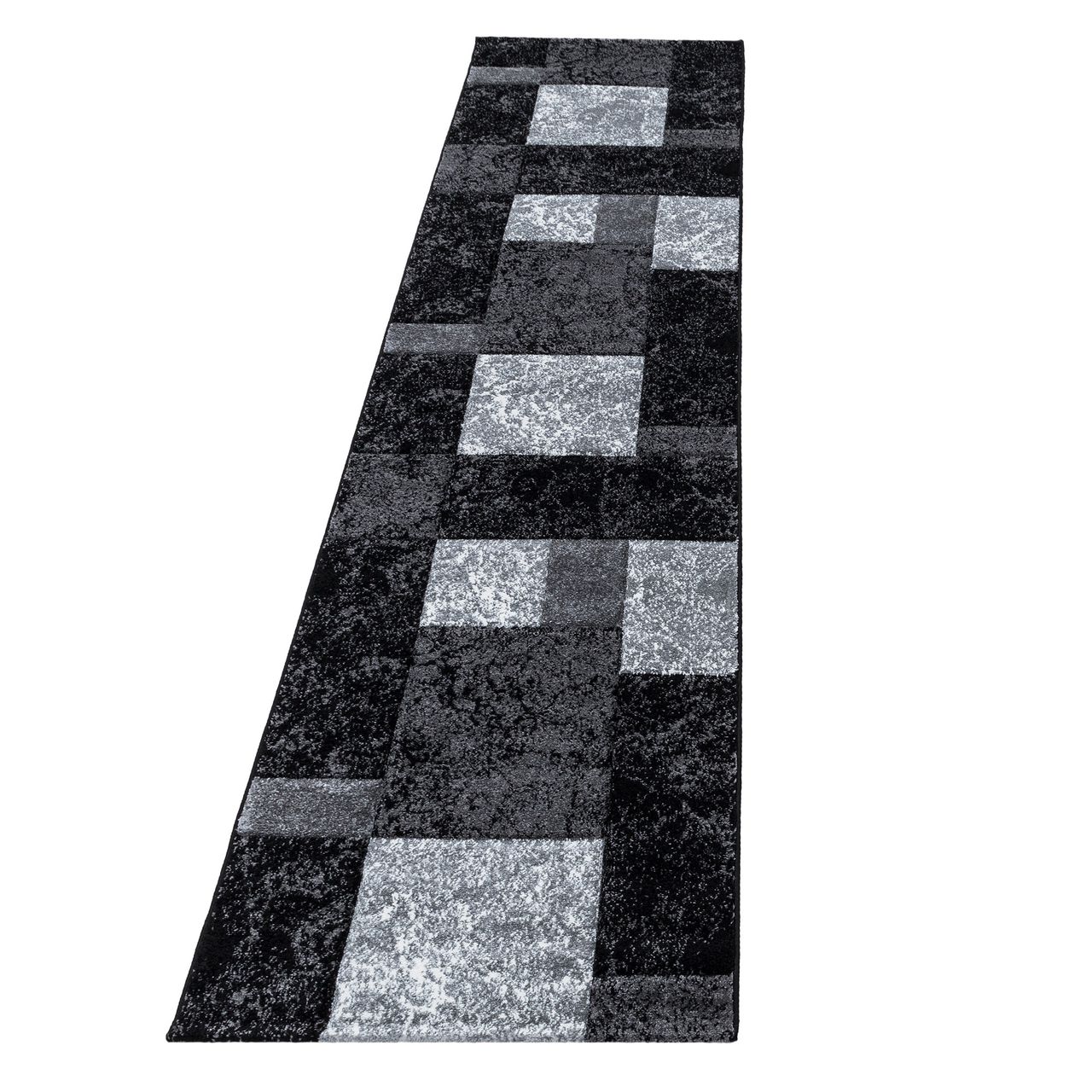 Ayyildiz Teppich, HAWAII 1330, BLACK, 80 x 300 cm