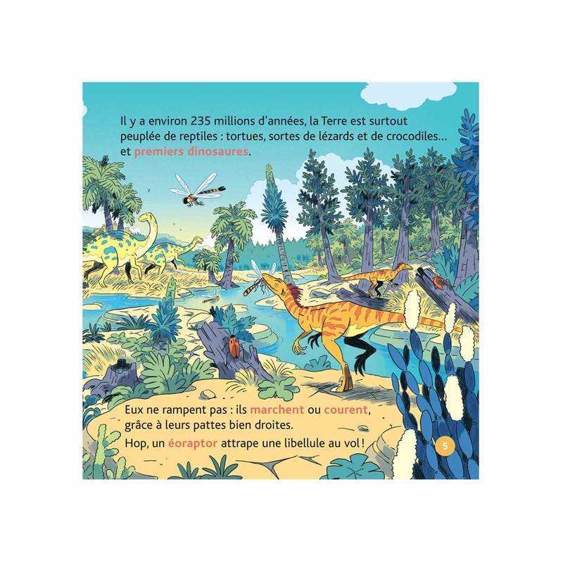 Livre Les dinosaures - Milan Jeunesse