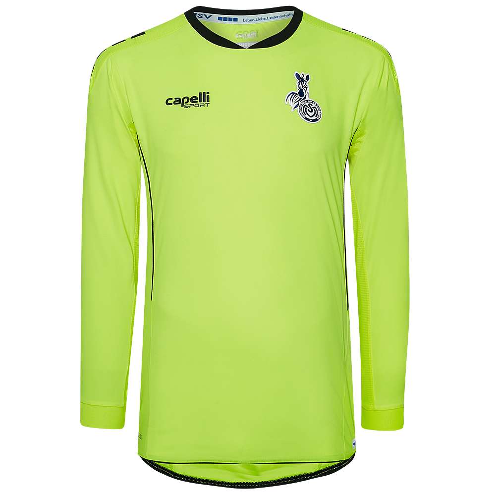 MSV Duisburg Capelli Sport Herren Torwarttrikot AGA-2970MSV neon-yellow black