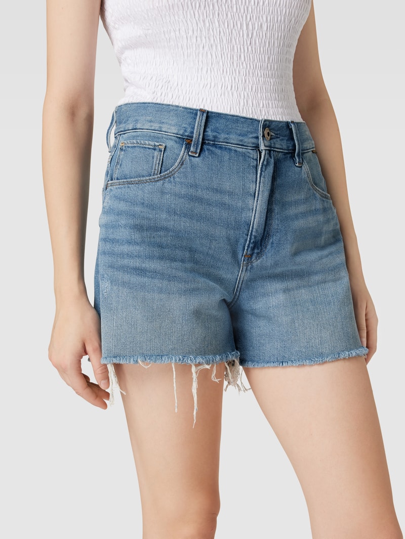Shorts im 5-Pocket-Design Modell 'Teddy' in hellblau