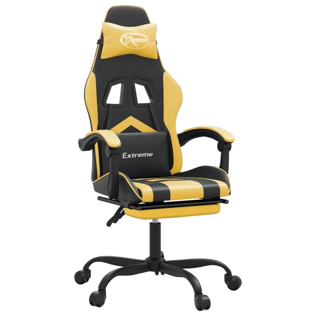 vidaXL Gaming-Stuhl Gaming-Stuhl Blau 57,5 x 59,5 x (121-131) cm Kunstleder