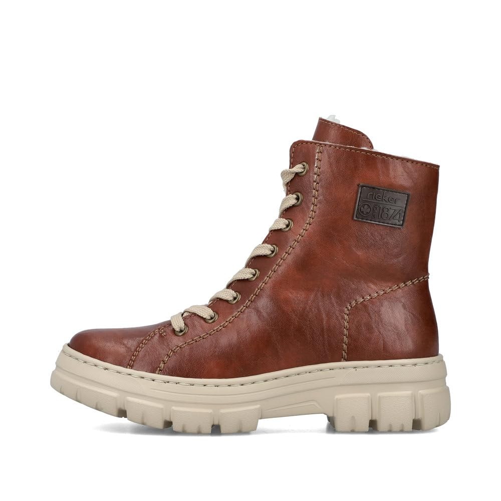 RIEKER Winterstiefel braun