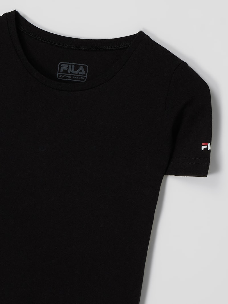 T-Shirt im 2er-Pack in schwarz