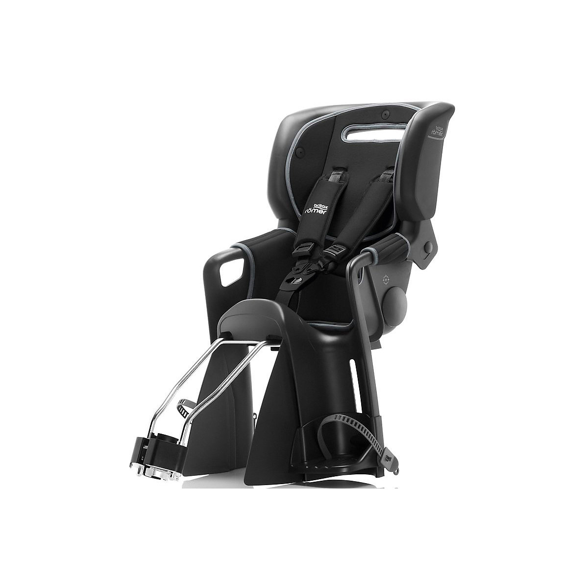 Jockey³Comfort Fahrrad-Sicherheitssitz inkl. Zweithalterung, Black/Grey