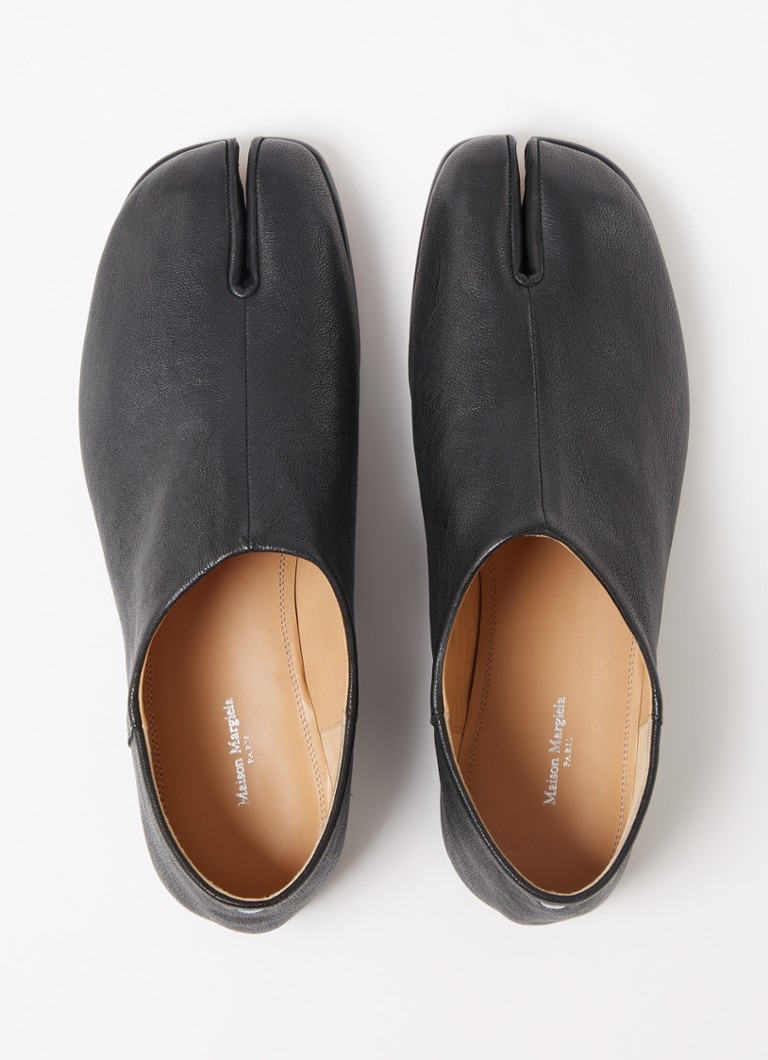 Kožené nazúvanie Maison Margiela Tabi Babouche