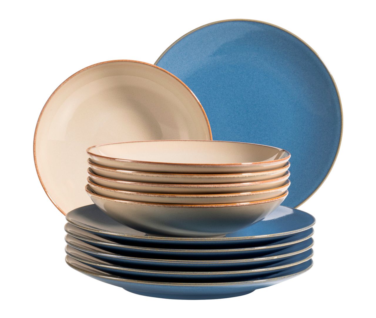 Mäser Serie Ossia, Tafelservice 12 teilig für 6 Personen
