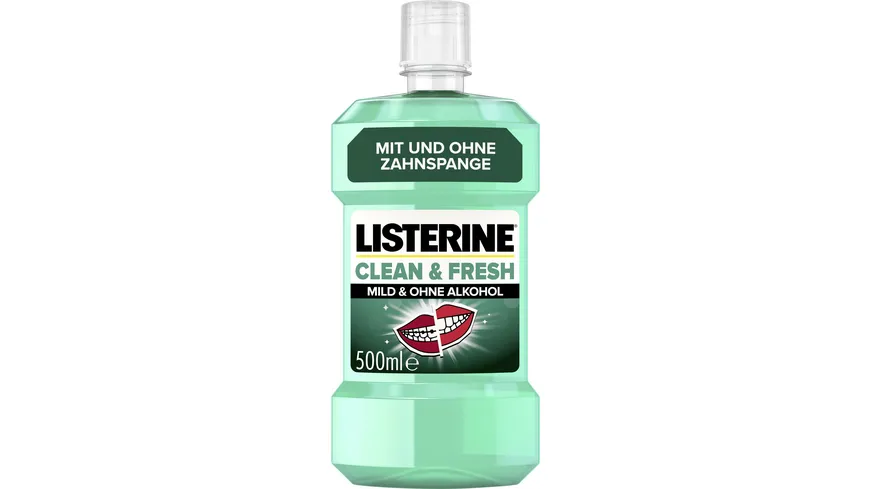 Listerine Mundspülung Clean & Fresh 500 ml