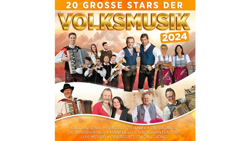 20 große Stars der Volksmusik 2024