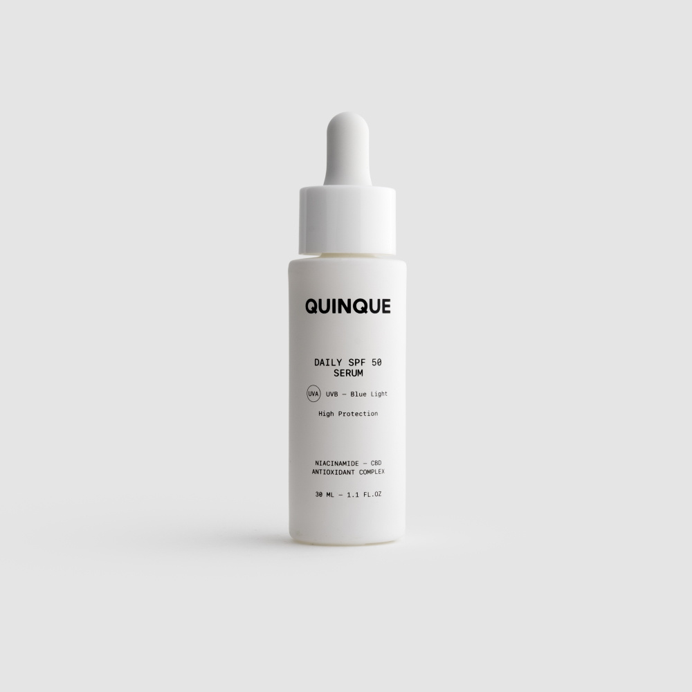 quinque skincare Daily SPF 50 Serum Sérum Haute Protection Solaire