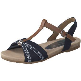 Tom Tailor Sandale in blau