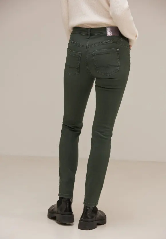 Street One Farbige Slim Fit Jeans