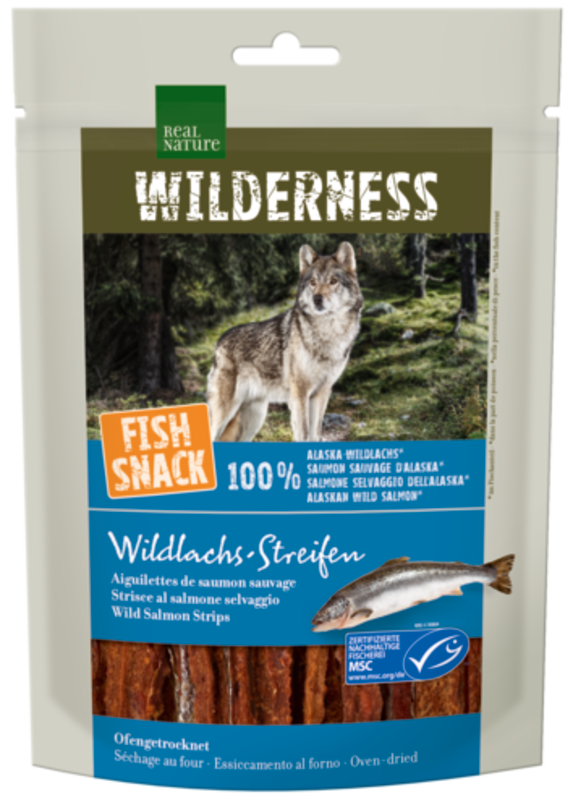 REAL NATURE Snacks REAL NATURE WILDERNESS Fish Snack 70g Fresh Hunt, Fresh Hunt (Wildlachs-Streifen)