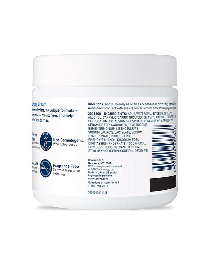 Crème Hydratante Réparatrice de barrière cutanée pour le visage et le corps