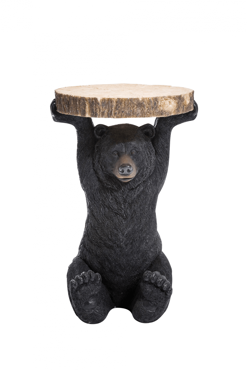 KARE Beistelltisch Animal Bear Ø 33 cm