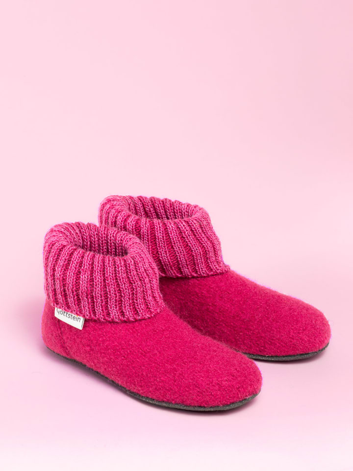 Gottstein Hausschuh Alpine Boot FE in pink günstig kaufen