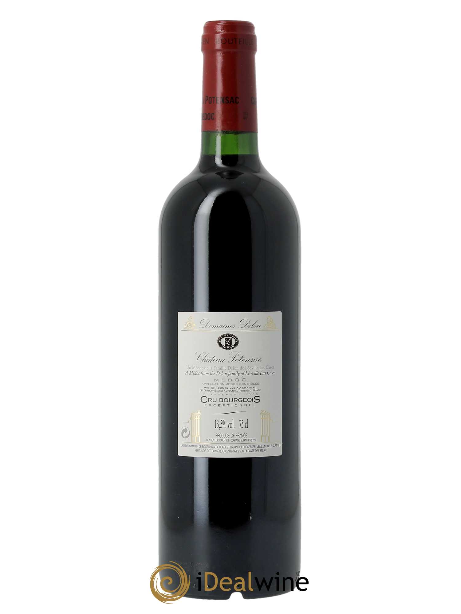 Château Potensac  2004 - Lot de 1 Bouteille