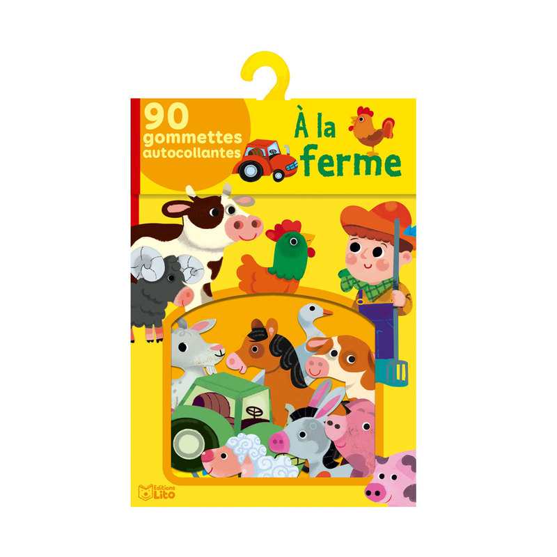 90 gommettes à la ferme - Lito