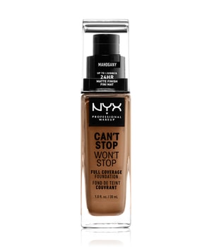 NYX Professional Makeup Can't Stop Won't Stop 24-Hour Foundation Flüssige Foundation-30 ml