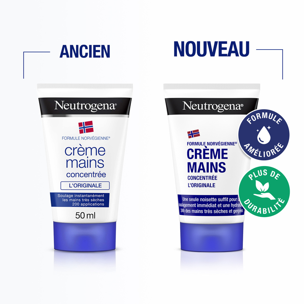 neutrogena Neutrogena Duo Crème Mains Concentrée L'Originale 2 x 50 ml Crème
