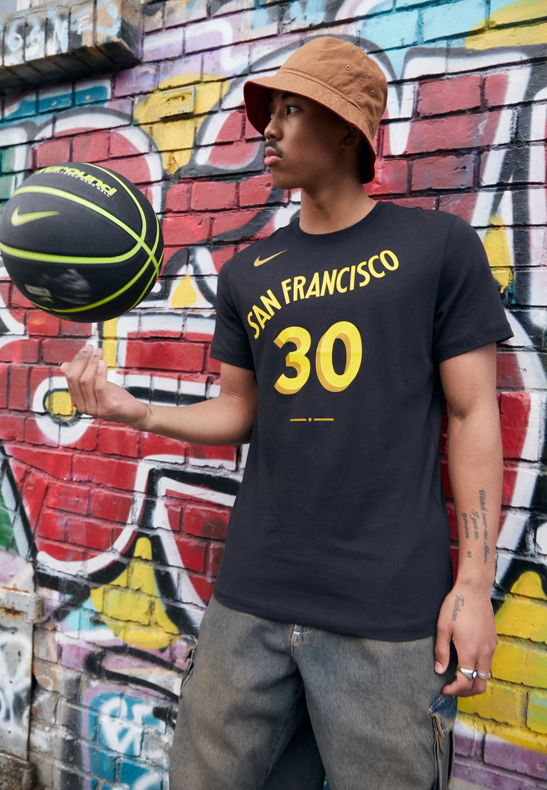 CAMISETA Nike Performance NBA GOLDEN STATE WARRIORS STEPHEN CURRY CITY EDITION - Equipo