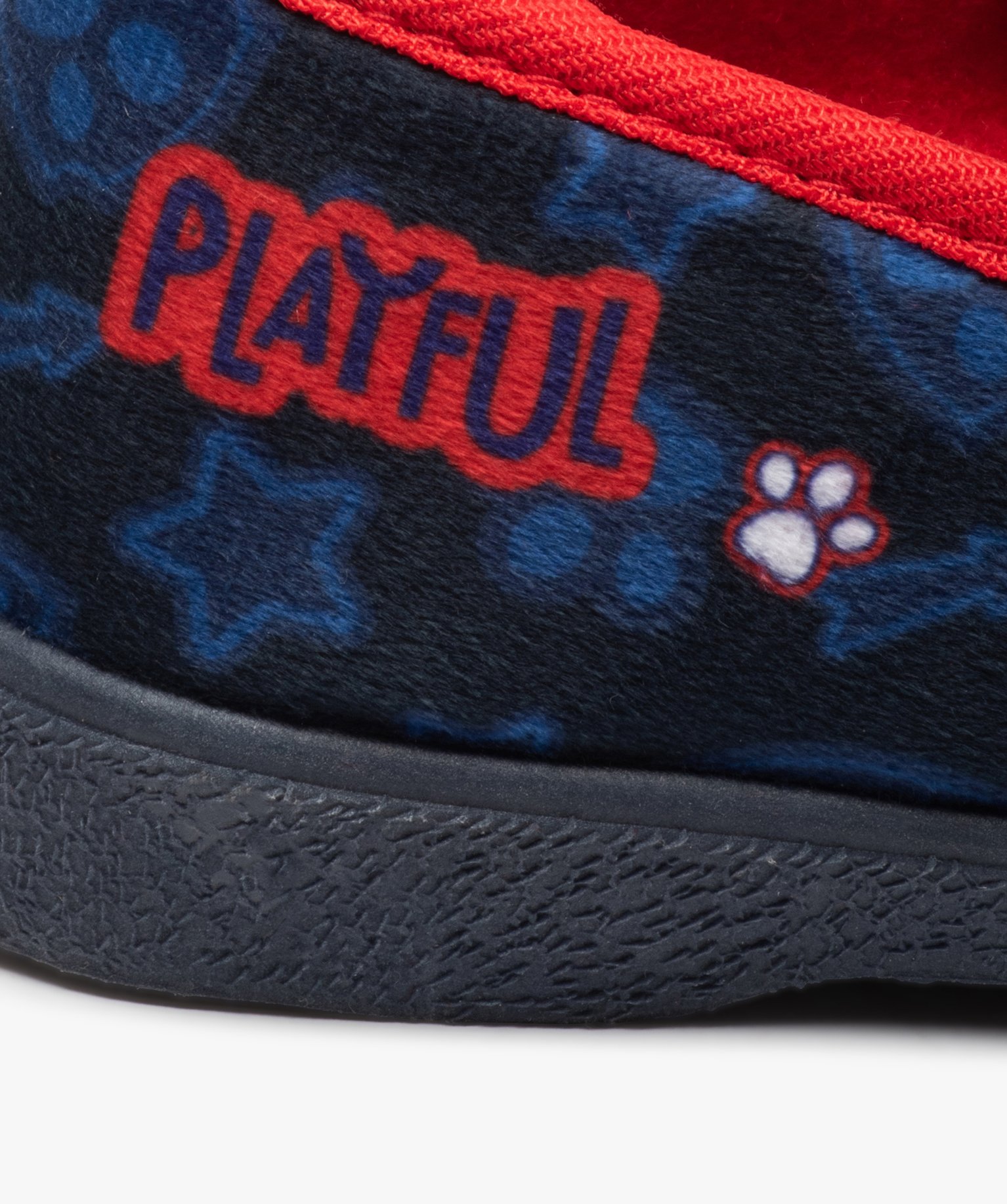 Chaussons Garçon en velours imprimé - Pat’ Patrouille marine | GEMO