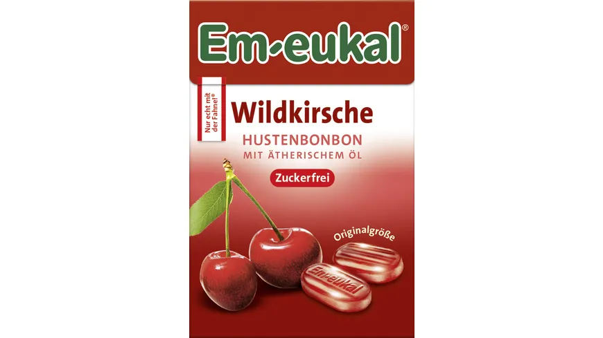Em-eukal Minis Wildkirsche Hustenbonbon 50 g