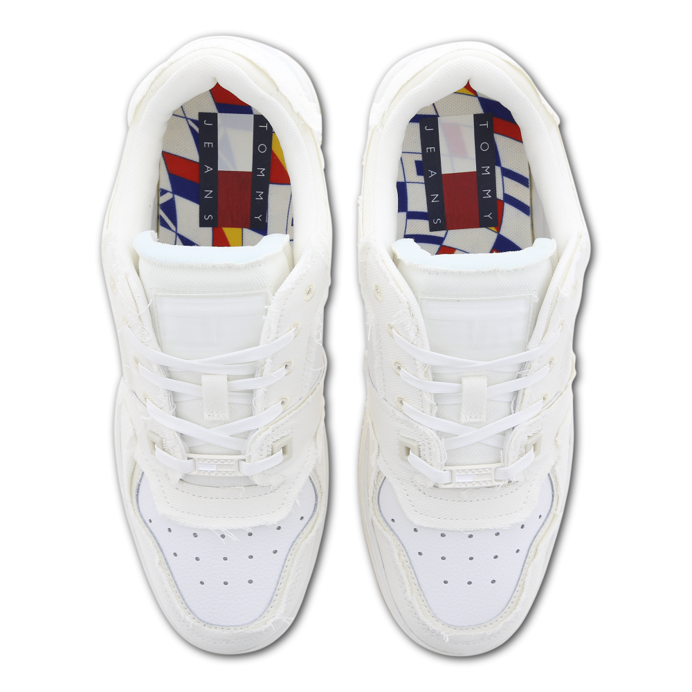 Tommy Hilfiger Basket Low EM0EM01200YBR / weiss