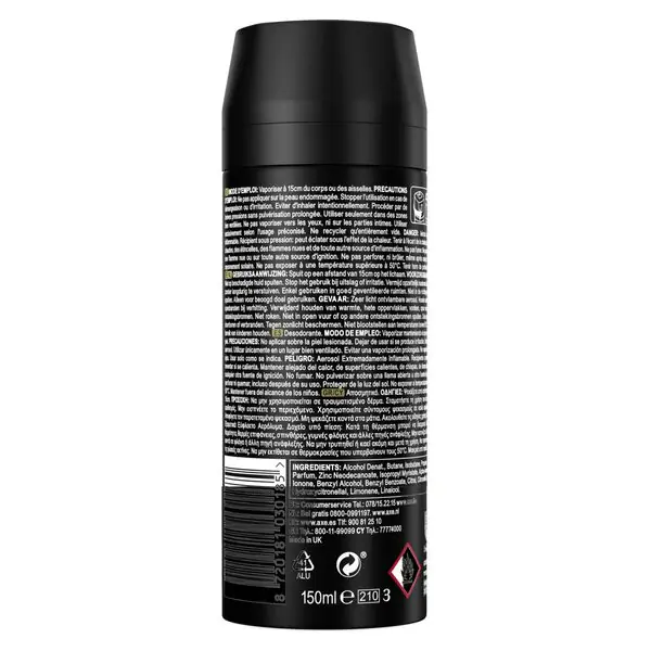 Axe Gold -deodorantti ja vartalosaippua 150ml