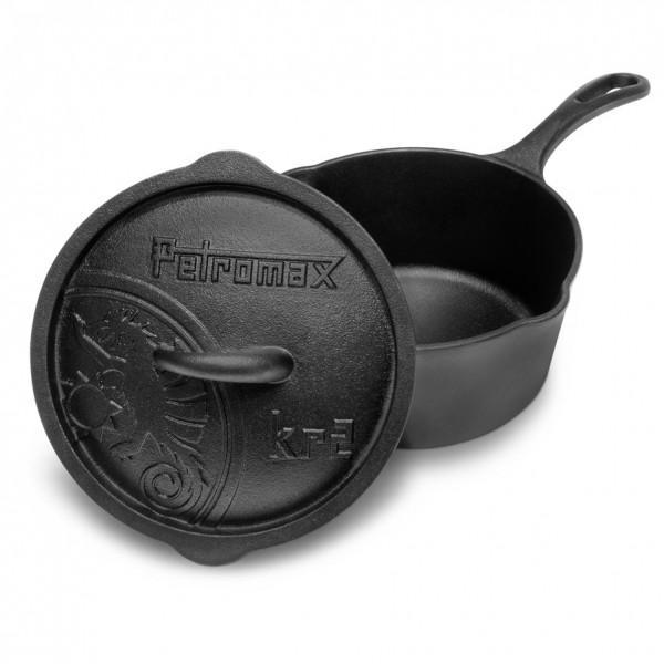 Petromax - Gusseiserne Kasserolle mit Deckel