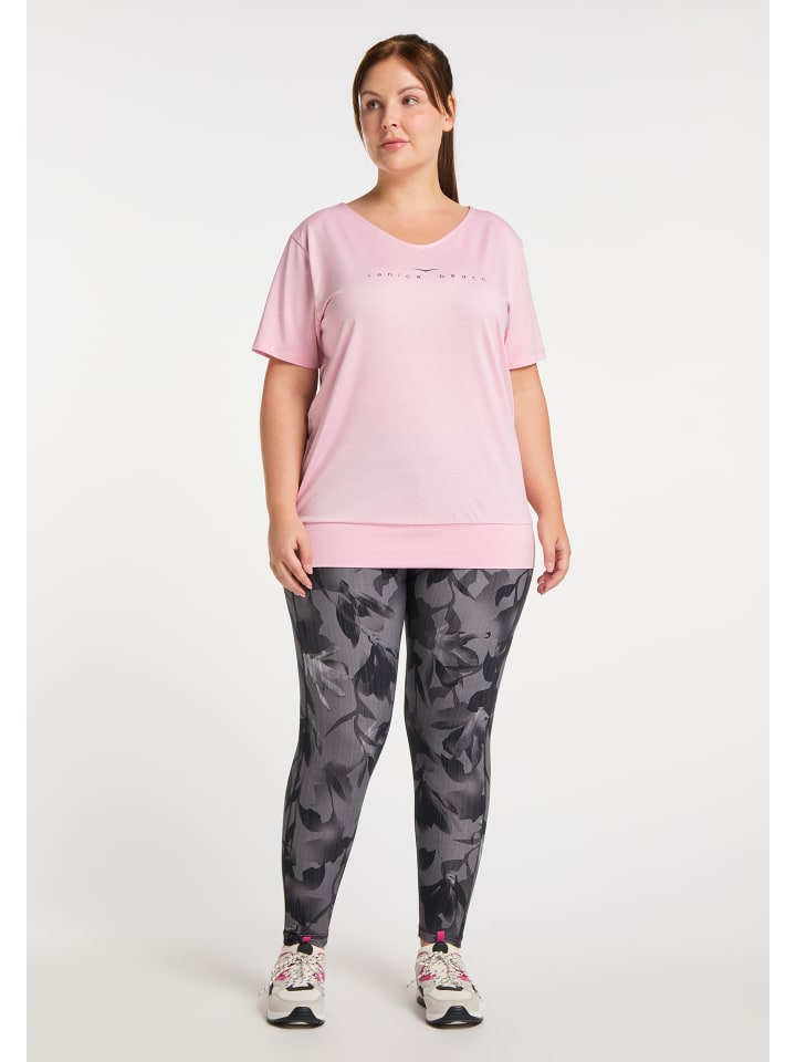 Venice Beach V-Shirt Curvy Line Sui in cameo rose günstig kaufen