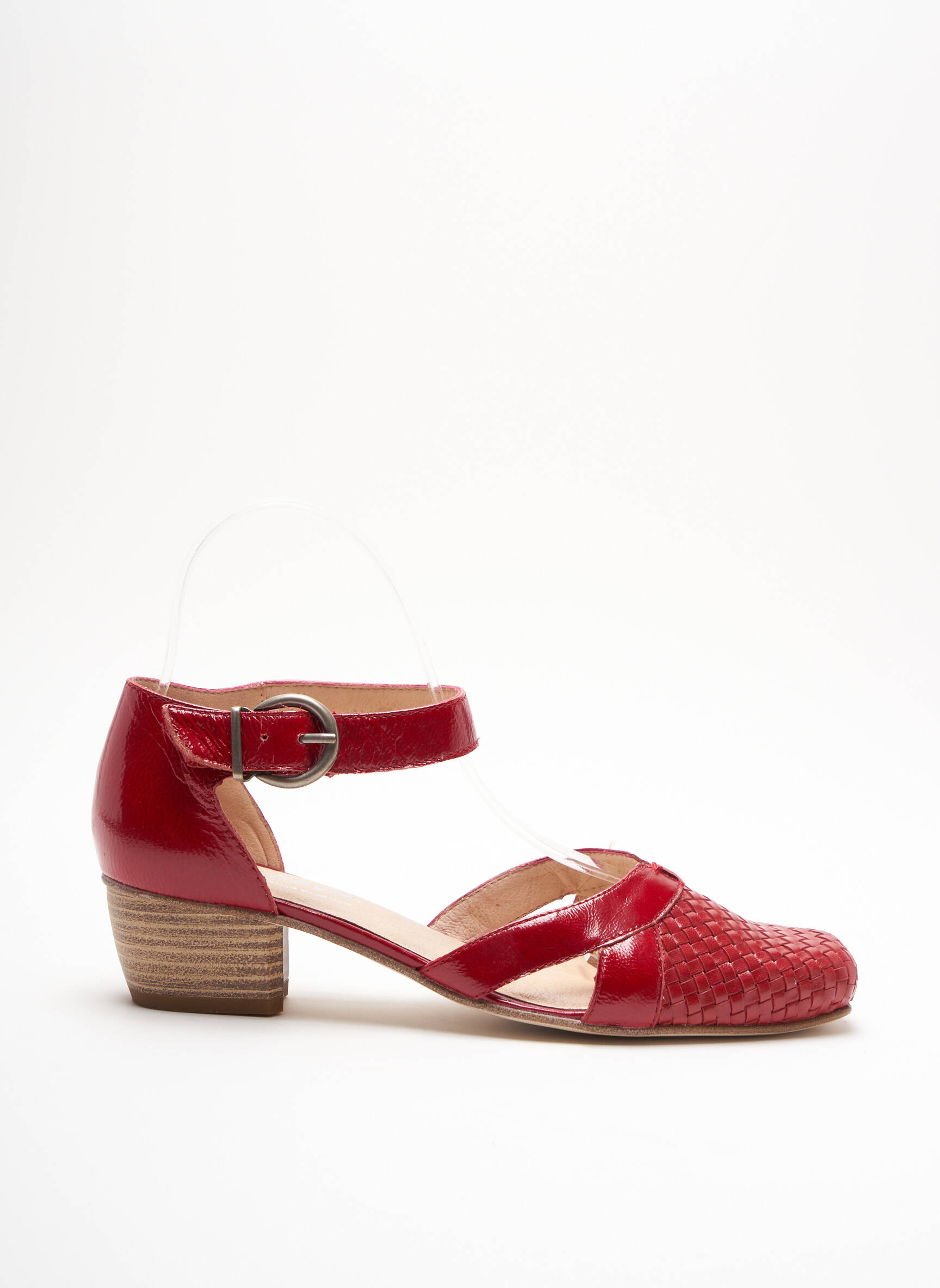 Moova Sandales Nu Pieds Femme couleur rouge