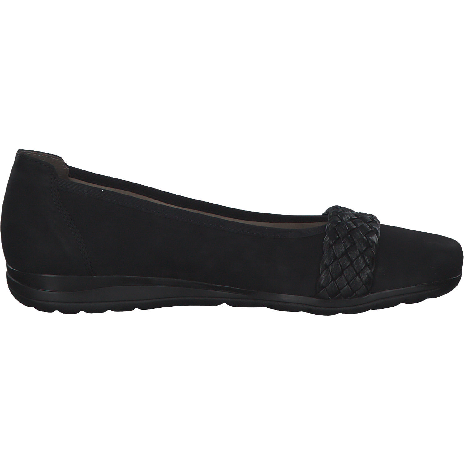 Rieker L9358, Ballerinas, Damen, schwarz/black