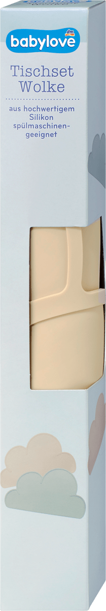 Tischset Silikon beige, 1 St