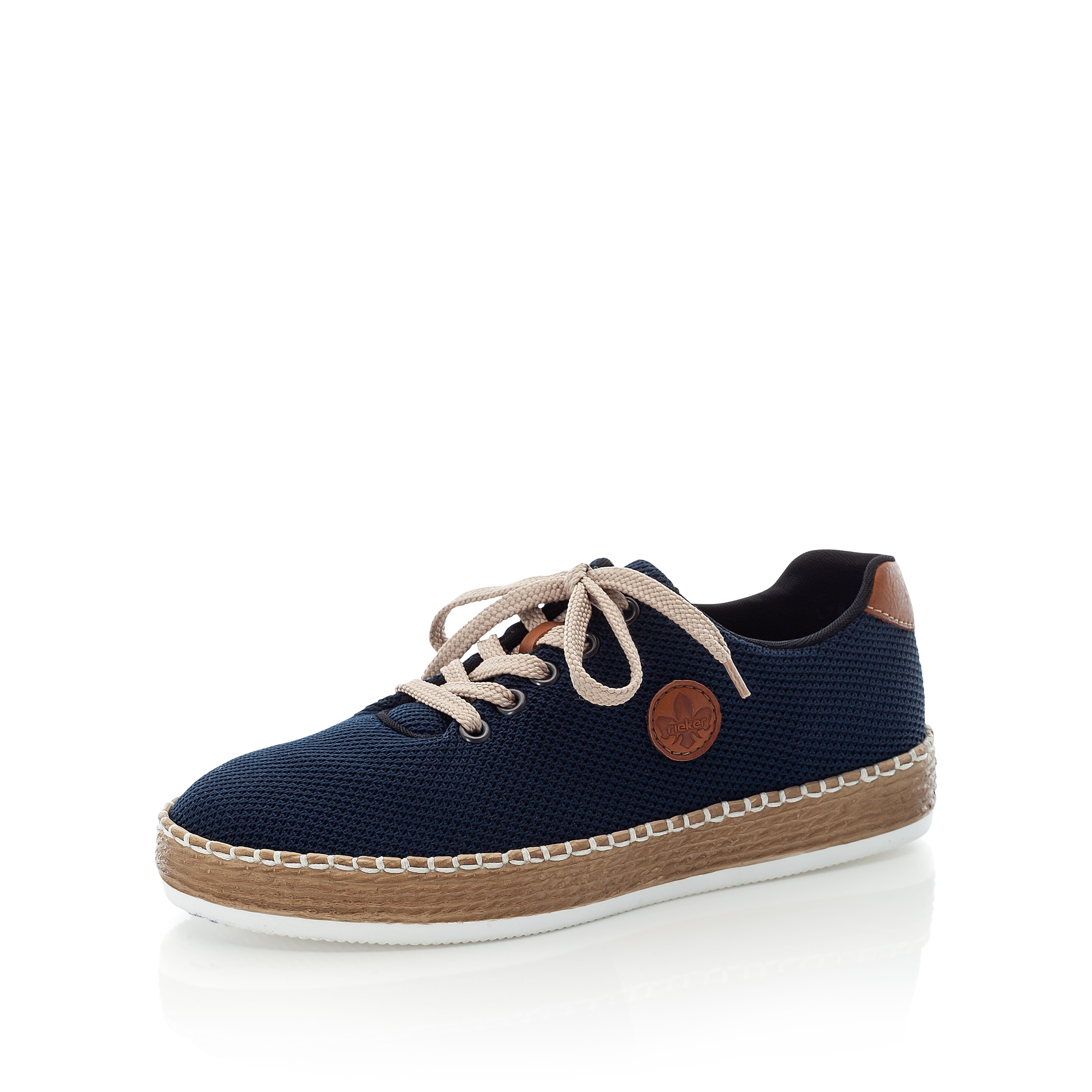Rieker Damen Schnürschuhe marineblau