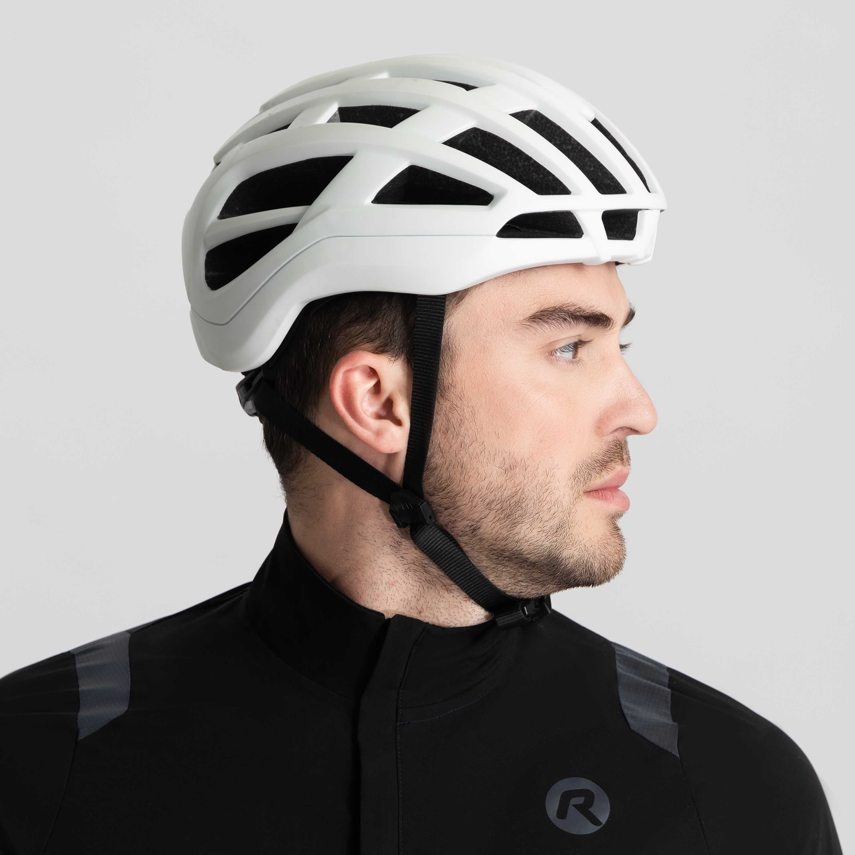 Rogelli Deiro Weiß Unisex Fahrradhelm