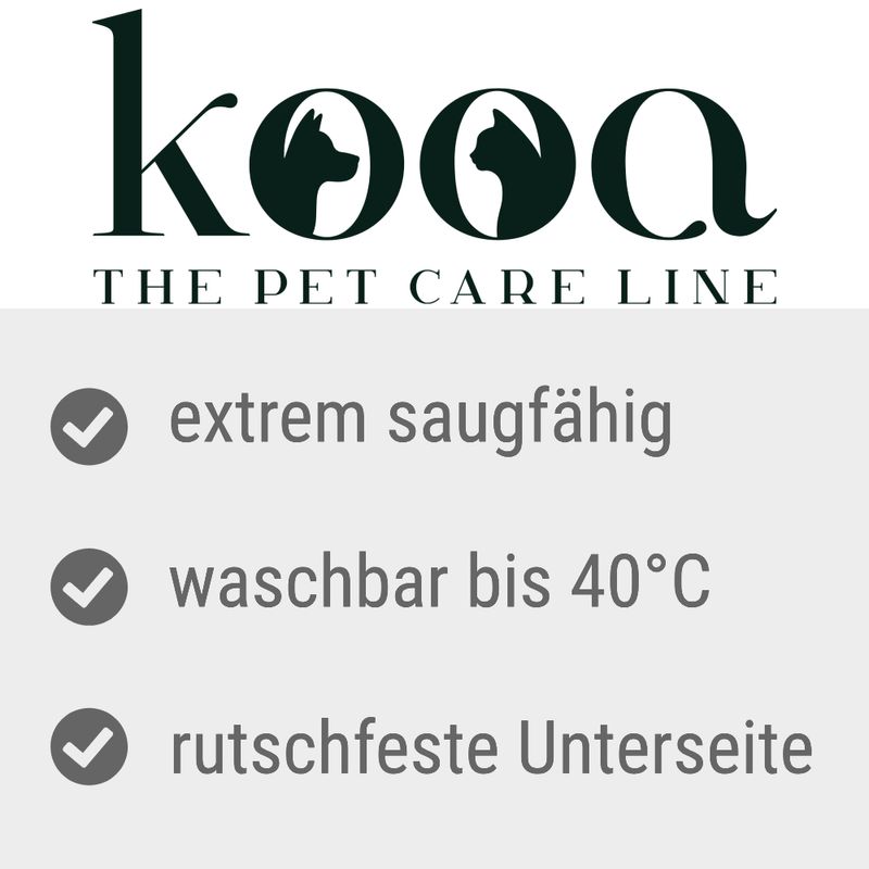 kooa Waschbare Unterlage für Welpen zu TOP-Preisen