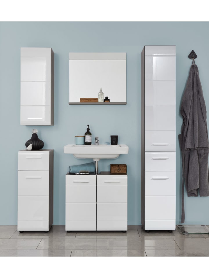 ebuy24 Badschrank LineBad Weiß 30 x 24 cm günstig kaufen onesize