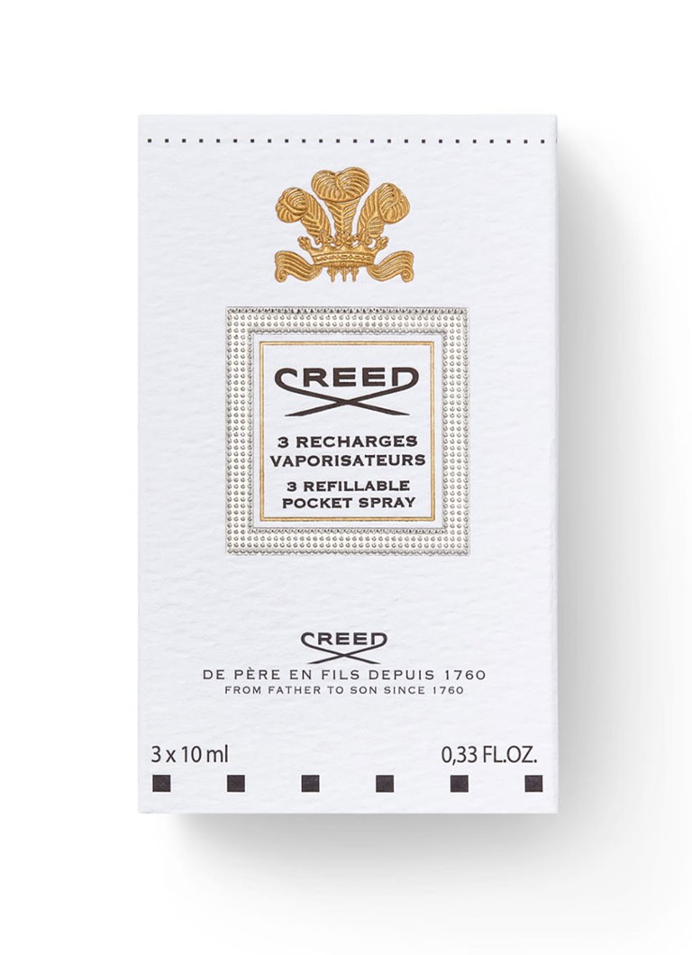 Rezervă de apă Creed Mini Silver Mountain - Dimensiune călătorie