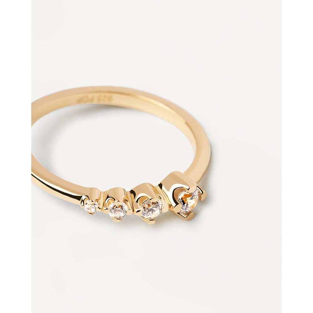 P D Paola Bague pour femme 925 Argent or Bague