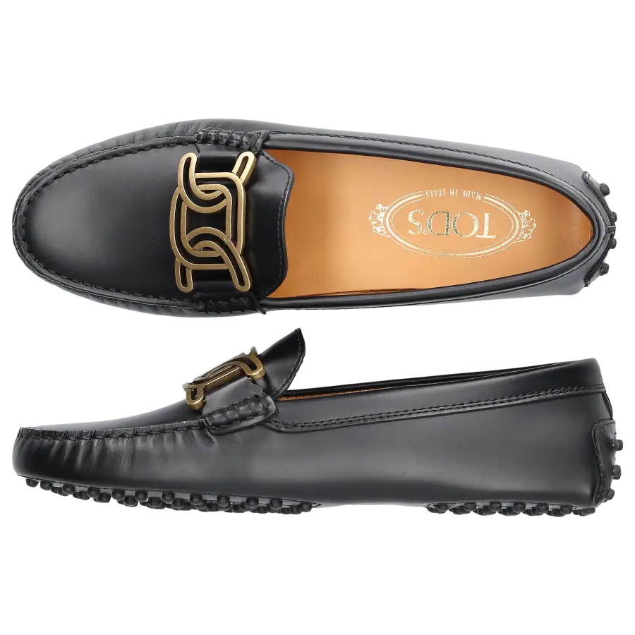 Tod's - Damenschuhe GOMMINI Kalbsleder - schwarz
