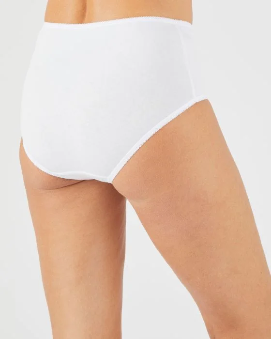 Lot de 4 culottes midi broderie fantaisie