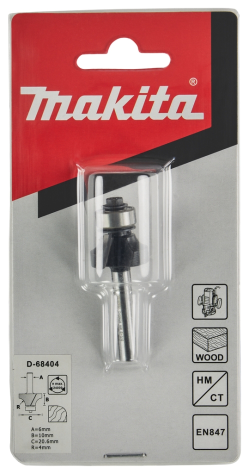 Αξεσουάρ Makita D-68404 Αφρολέξ 20,6 x 10 mm S6