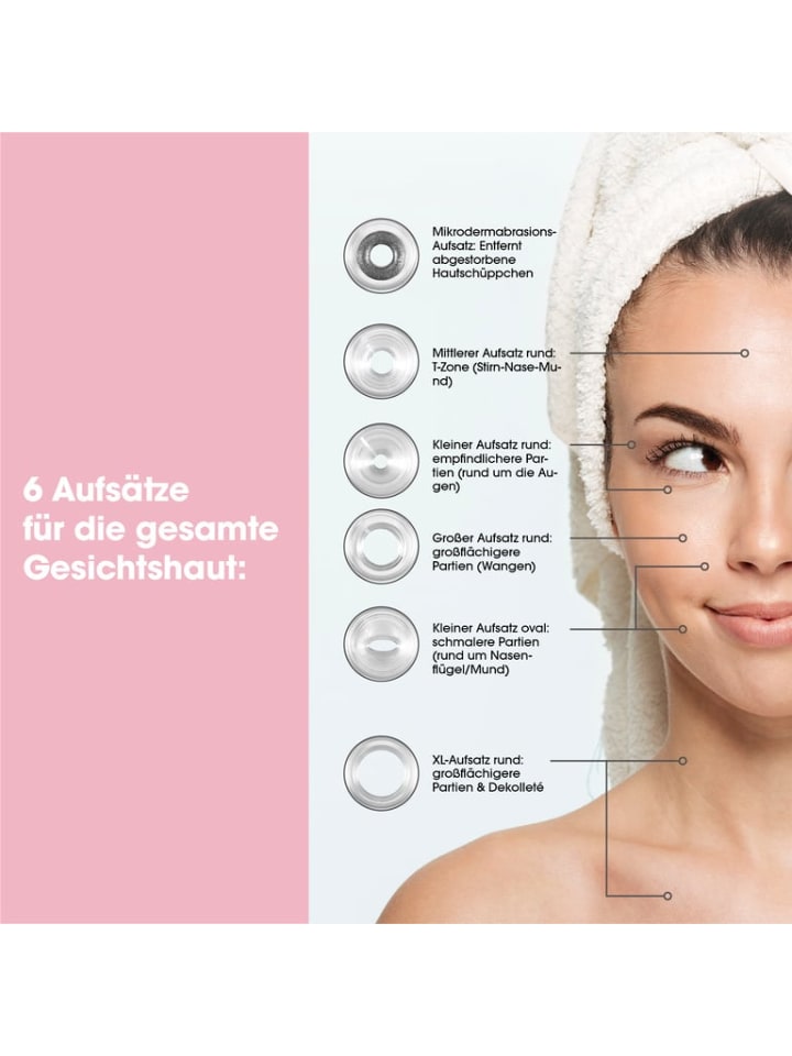 VITALmaxx Porenreiniger Professional 6in1 - weiß günstig kaufen onesize