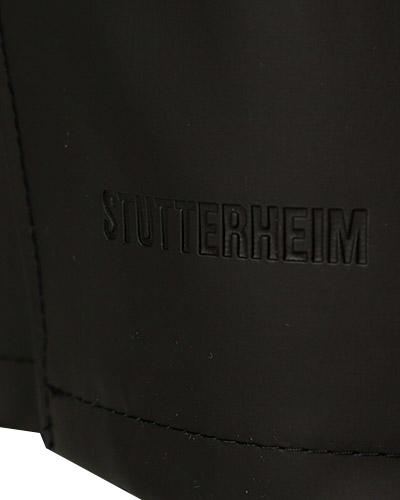 STUTTERHEIM, Regenmantel, PVC wasserdicht, schwarz