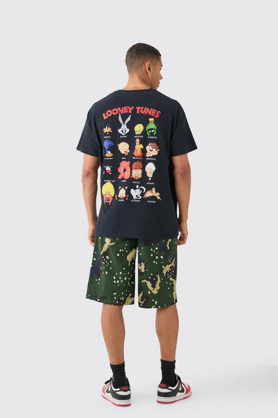 Oversize T-Shirt mit lizenziertem Looney Tunes Character Print