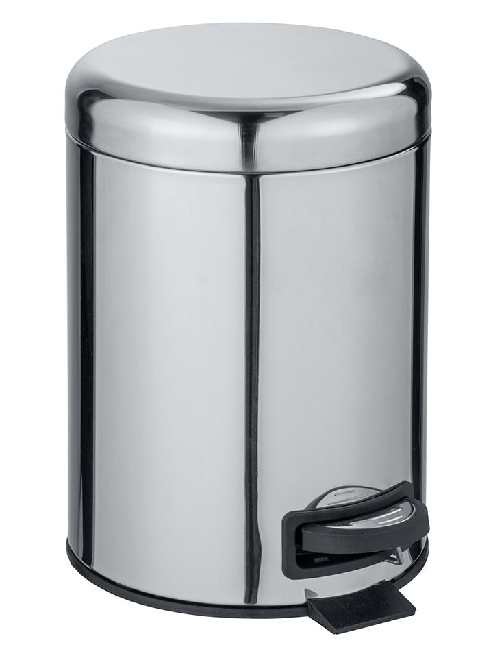 Wenko Treteimer ''Leman'' in Silber - 5 l günstig kaufen onesize