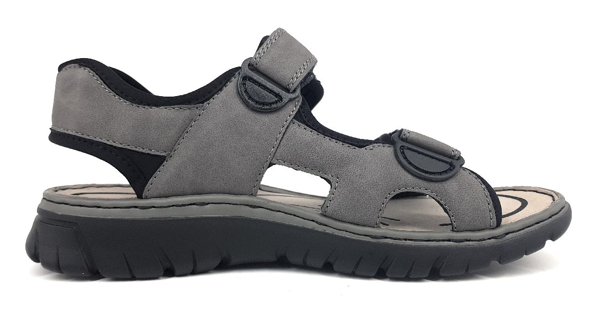 Rieker Scuba 26752-42 Grau cenere/ black