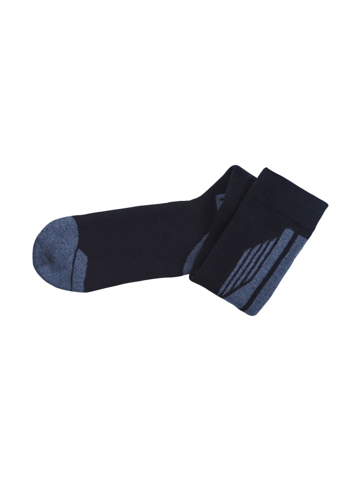 H.I.S Skistrümpfe in 1x marine/ jeans meliert, 1x jeans meliert/ marine günstig kaufen