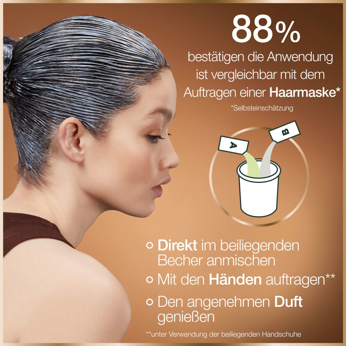 Haarfarbe 4.15 Kühles Kastanien Braun, 1 St